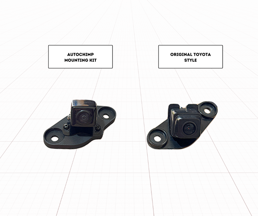 AutoChimp Camera Mounting Kit for Toyota Hilux Trays, Tubs & Tailgate | AC-3D-TOY2