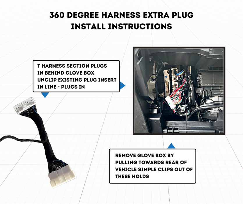 AutoChimp Dual Camera Kit for Toyota Hilux 2020 - 2023 | Reverse Camera On Switch + 2nd Camera Interface | AC-DUAL-HILUX-2020