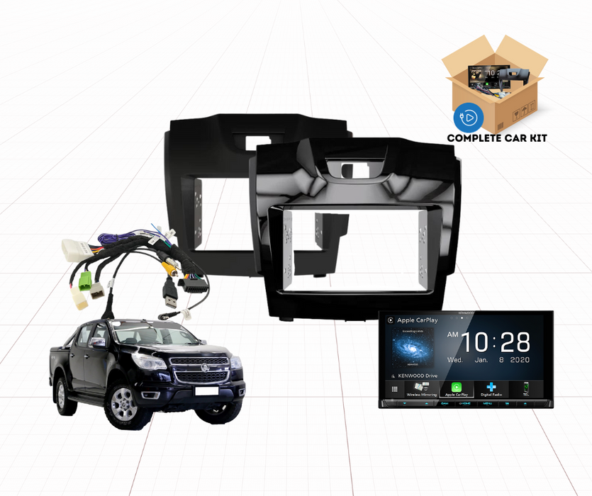 Kenwood Stereo Kit for Holden Colorado 2012 to 2016 | Stereo Replacement Kit | AC-COLORADO-KEN-2012