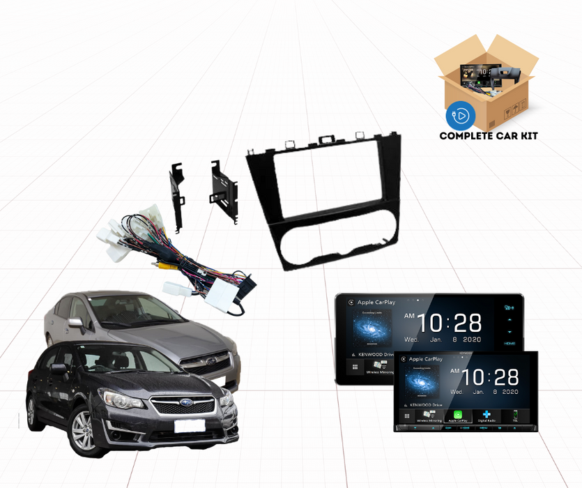 Kenwood Stereo Kit for Subaru Impreza 2007 to 2023 | Stereo Replacement Kit | AC-IMPREZA-KEN