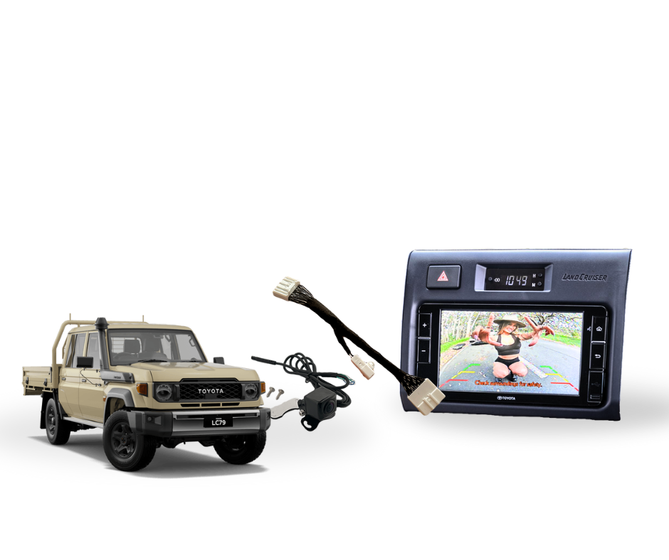 Toyota Land Cruiser Reverse Camera Kits for 70/79 Series by AutoChimp Electronics