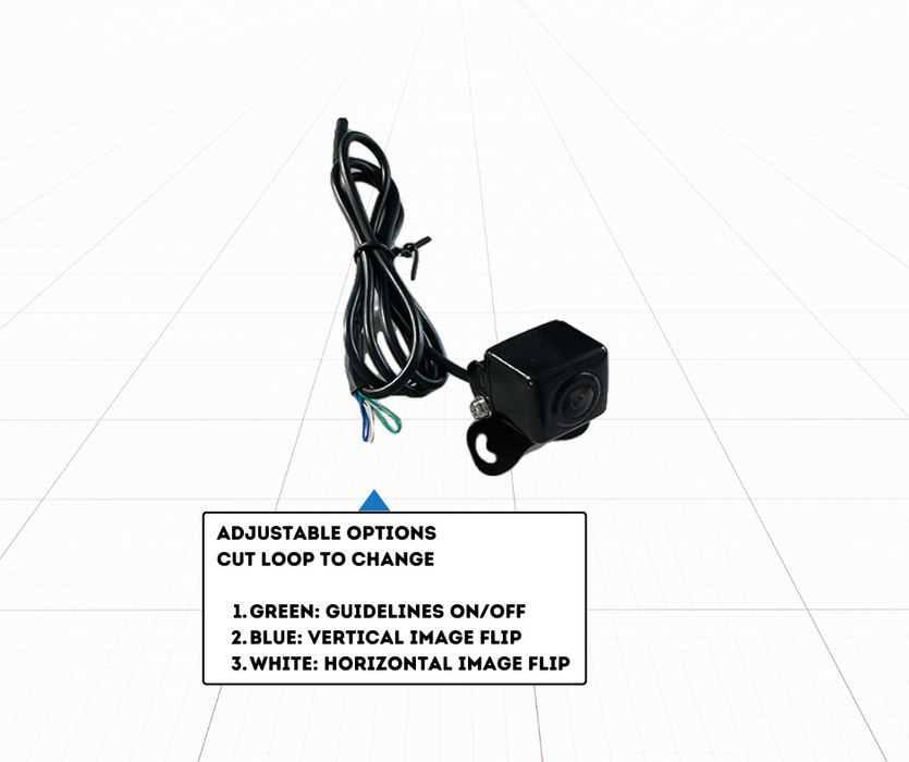 AutoChimp Reverse Camera Kit for Toyota Hilux 2014 - 2020 | Add Reverse Camera to Toyota Hilux Stereo