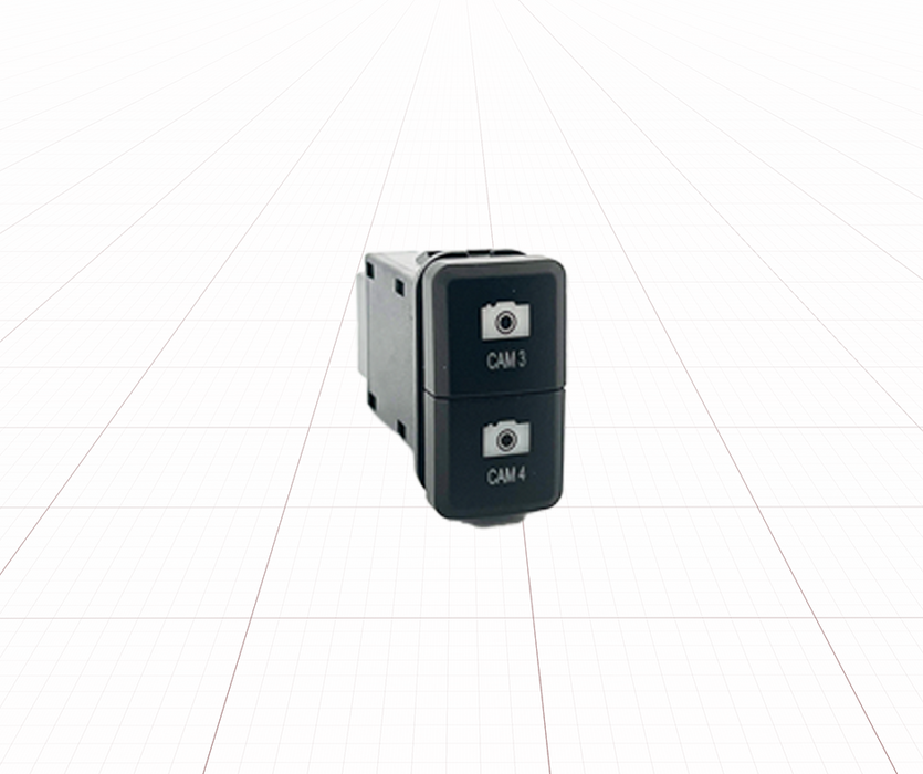 AutoChimp Dual Camera Switch for Toyota | 37mm Toyota Switch | CAM3 & CAM4 Dual Button Switch Toyota | AC-SWITCH-37MM-CAM34